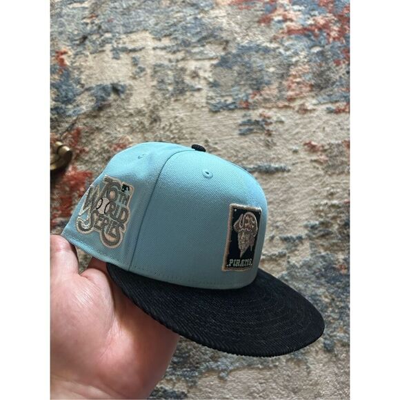 Pittsburgh Pirates New Era corduroy Bill size 7 3/4 - Picture 3 of 8